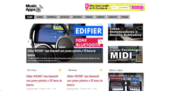 Desktop Screenshot of musicapps.com.br